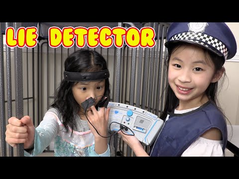 Pretend Play Police Lie Detector Shock Gone Wild