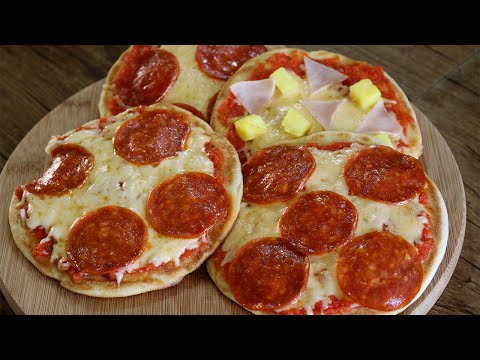 Pizzas en sartén sin levadura 🍕🍳
