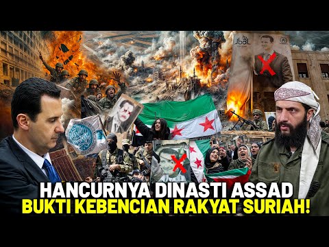 53 TAHUN BERKUASA, DINASTI ASSAD RUNTUH! Akhir Rezim Tangan Besi di Suriah Kini Tinggal Sejarah