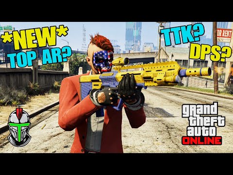 GTA 5 Online - El Strickler Military Rifle Review (NEW TOP AR?)