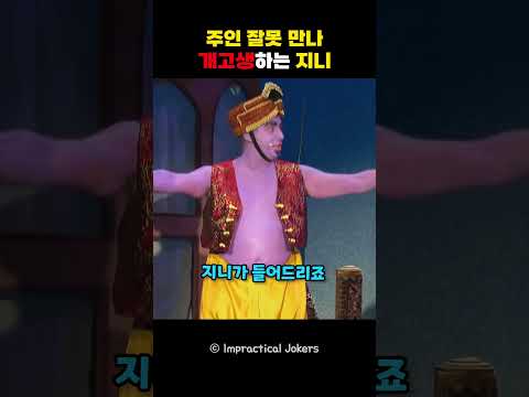 주인 잘못 만나 개고생하는 지니