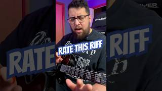 RATE THIS RIFF #shorts #metal #guitar
