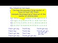 Simulations in Probability Estimation