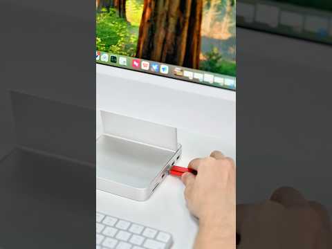 iExpandMate™ iMacDock：DS802PRO：Side-access dock ends blind guessing, expands iMac ports effortlessly