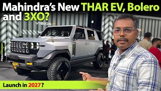 Mahindra's Upcoming Thar EV, Bolero and More - Launch in 2027? | Tamil Car Review | MotoWagon.