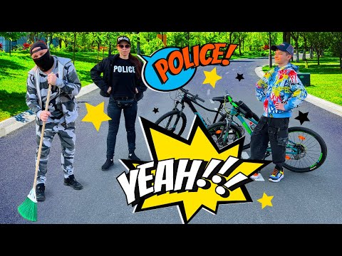 Where's Den's bike gone? Why did the police come?