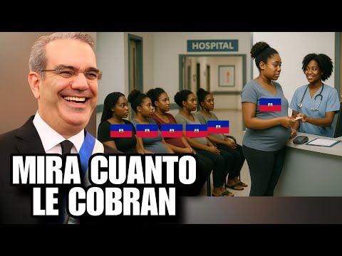 Mira cuánto le cobran a la Haitíanas embarazada en R,D