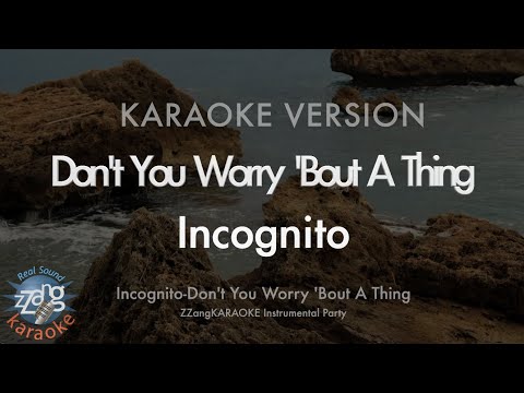 Incognito-Don’t You Worry ‘Bout A Thing (MR/Instrumental) (Karaoke Version)