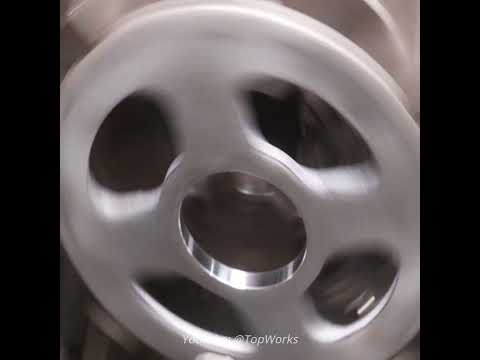 Making Motorcycle Sprockets Mass Production  #motorcycleparts  #bikesprocket  #autoparts  #topworks