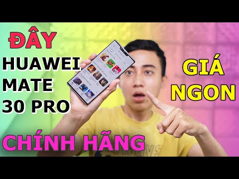 (VIETNAMESE) Trải nghiệm Huawei Mate 30 Pro chính hãng : Không PlayStore, giá tốt