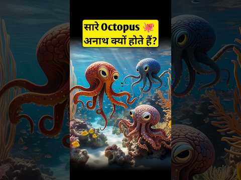सारे Octopus 🐙 अनाथ क्यों होते हैं? By Right To Shiksha