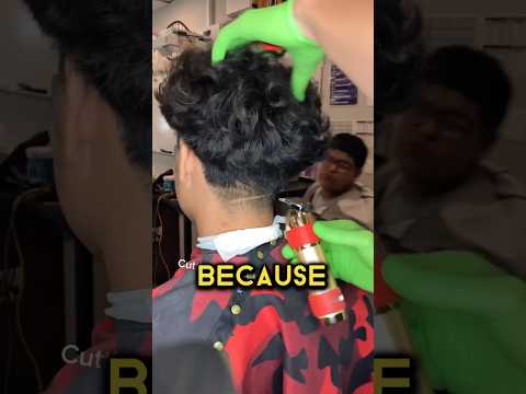He CUTS Hair In School..