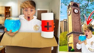 i mailed myself in a box to tilted towers it worked fortnite in - fortnite characters in real life