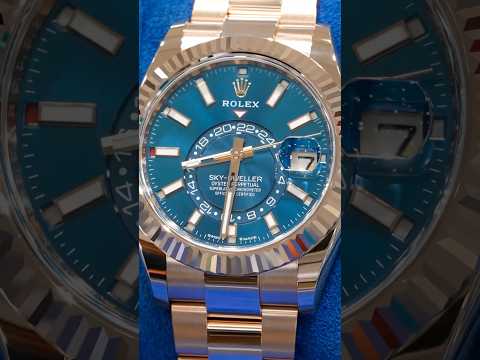 Rolex Sky Dweller Rose Gold Blue Dial Oyster bracelet (336935)🚨AVAILABLE🚨Not affiliated with Rolex