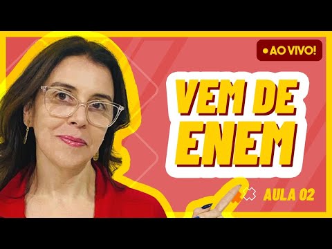 VEM DE ENEM COM ALÊ - AULA 02 | AO VIVO