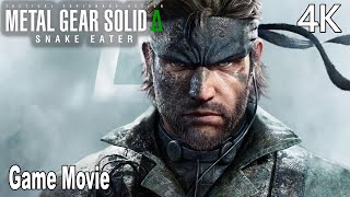 Metal Gear Solid Delta Snake Eater (MGS3 Remake) Game Movie All Cutscenes Cinematics 4K