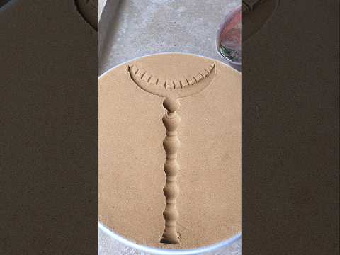 #satisfying #experiment #amazing #art #metal EP-1158صناعات صب علي الرمال صهر المعادن جديد