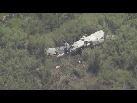 New video shows plane crash along I-25 near Larkspur » Domiplay