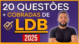 SIMULADO 2025 - Questões de LDB Atualizada para Concursos