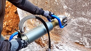 Incredible tool for breaking concrete - Dismantling of concrete structures