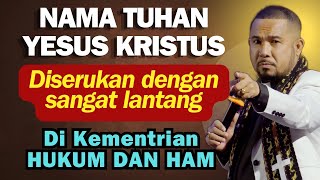 Khotbah terbaru Pdt Mell Atock di Kementrian HUKUM & HAM, dan dua kementrian lain!