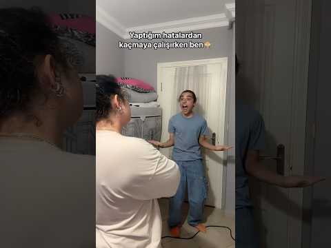 Annenizden asla kaçamazsınız😳 #funnyshorts #funny #shortsvideo #funnyvideo #mintiveozgur #mintiii