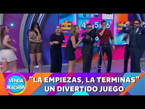 "La empiezas, la terminas" Un divertido juego | Programa 6 febrero 2025 PARTE 2 | Venga la Alegría