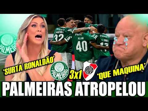 RENATA TIROU ONDA DO ANTI / PALMEIRAS 3X1 RIVERPLATE ULTIMAS NOTICIAS DO PALMEIRAS