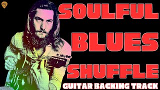 🎸 Soulful Blues Shuffle in A Minor • Guitar Backing Track Inspired by “Green Onions”