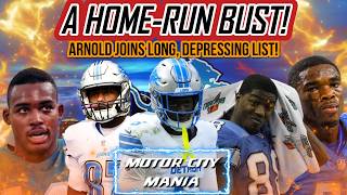 Terrion Arnold BIGGEST DRAFT BUST In Detroit Lions HISTORY?