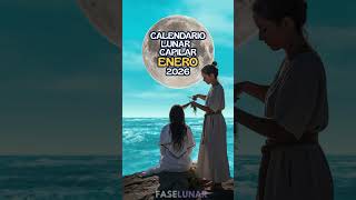 Calendario lunar capilar enero 2026