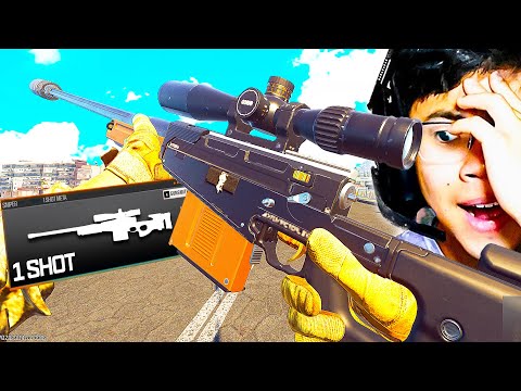 Warzone's NEW 1 SHOT SNIPER is BROKEN! 🤯 (Goodbye HDR)