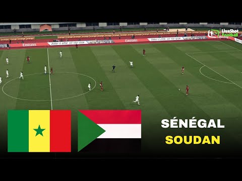 SENEGAL vs SOUDAN 🔴 Qualification Coupe du Monde Match simulation jeu vidéo