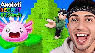 EN TEPEYE ZIPLADIM VE NADİR SLİMELARI ÇALDIM! - Roblox