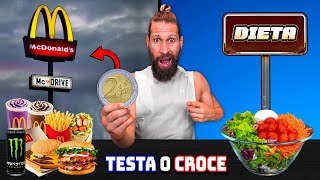 Una MONETA controlla il mio CHEAT DAY di COMPLEANNO - (Sgarro o Dieta)