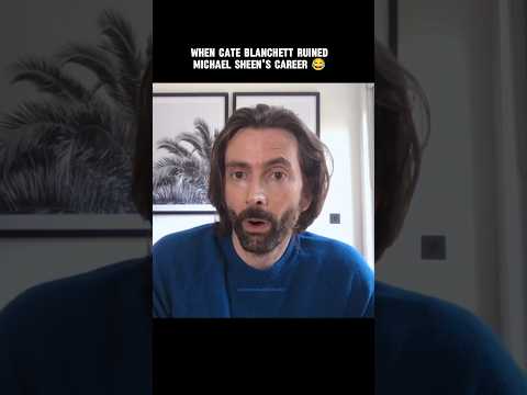 Why #michaelsheen wasn't in the Hobbit🤣 #davidtennant #cateblanchett #youtube #staged #shorts #funny