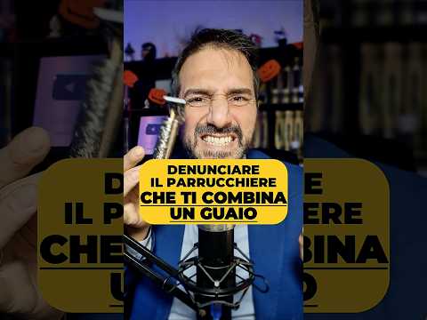 Puoi denunciare il parrucchiere che ti combina un guaio in testa?