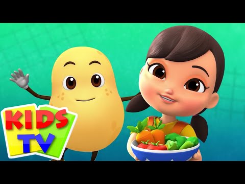 Vegetable Song, காய்கறி பாடல், Bath Song + Best Tamil Rhymes for Kids By Boom Buddies