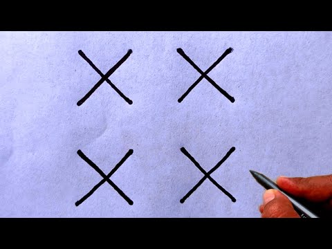 How to draw beautiful drawing from letter xxx | Easy letter Drawing video | drawing with letter