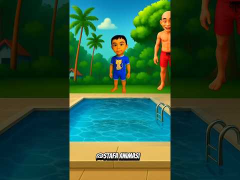 fizi jago berenang⁉️😂 #animasi #shorts #upinipin #lucu #funny