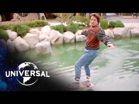 Hoverboard Chase Scene