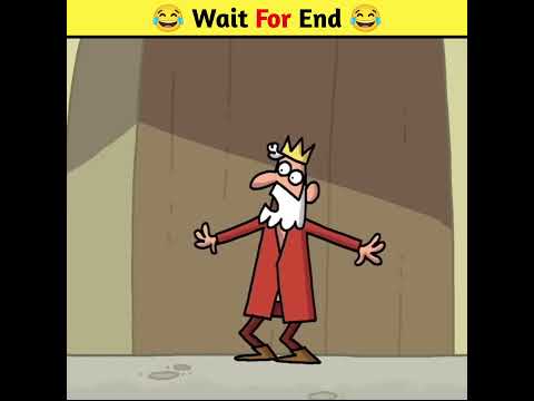 😂 Wait For End 😂 | Animated Funny Cartoon Story #shorts #trending #viral #animatedstories #cartoon
