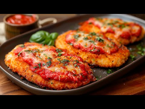 Milanesas de Pollo a la Napolitana Fáciles y Jugosas