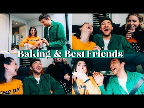 BAKING AND BEST FRIENDS | WEEKLY VLOG