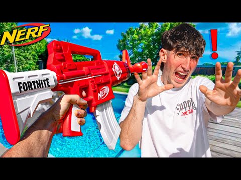 NERF WAR !! 24 HORAS MOLESTANDO A MI HERMANO !! Makiman