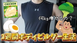 引きこもりのデブが1週間ボディビルダー生活した結果ww【ダイエット】