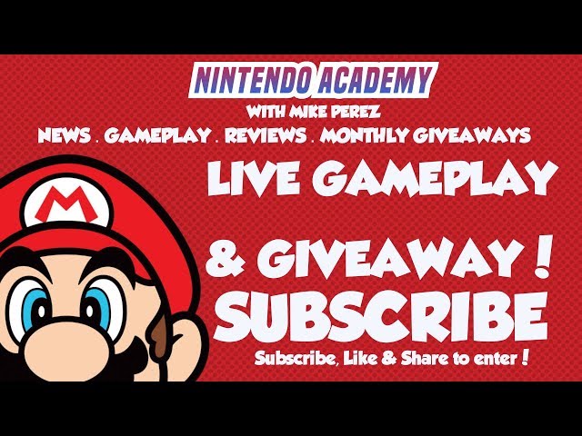 Super Mario Maker 2 Giveaway Live Now!