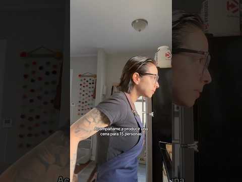 CENA PRIVADA PARA 15! 🇮🇹 Les comparto lo que hay detrás de ser Chef Privado. #chef #cooking