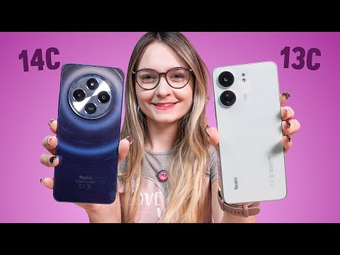 Redmi 13C vs Redmi 14C! Qual é MELHOR? Comparativo!