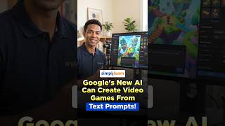 Google's New AI Creates Video Games from Text Prompts | AI Game Development | #simplilearn | #shorts